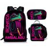 Cartoon Printing Casual Shoulder Bag Junior High School Students Large Capacity Backpacks