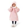 Brand Lab Childrens/Kids Sherpa Fleece Oversized Hoodie