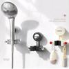 Suction Cup Handheld Shower Bracket Wall Hanging No Drilling Shower Head Support Stand Punch-free Installation Strong Bearing
