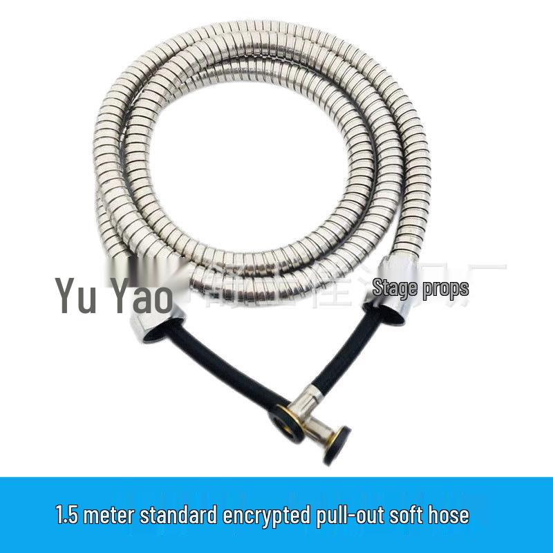 Stainless Steel Shower Hose, 1.5m/2m, Universal for Hot/Cold Water Heater