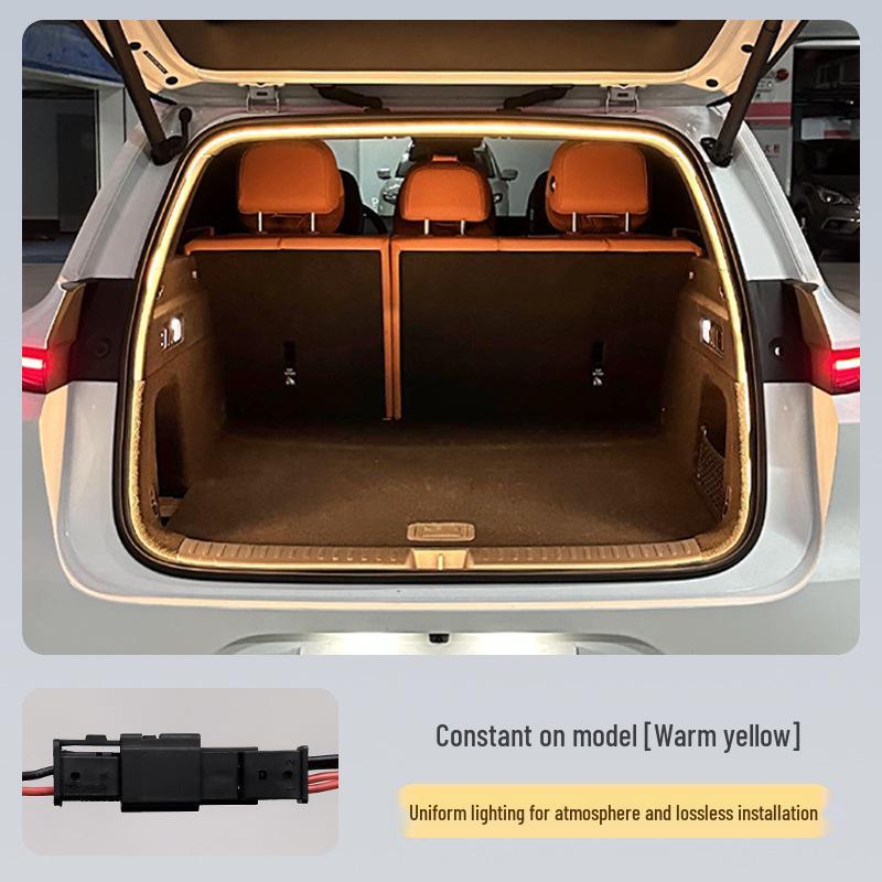 L6L7 Ideal Trunk Ambient Welcome Flowing Light - Non-Destructive L8L9 Car Plug Taillight MEGA/ONE
