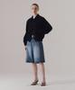SILN Washed Bermuda Denim Shorts (Blue)