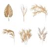 Golden Tropical Plant Leaves Artificial Tropical Leaves for Indoor Decoration