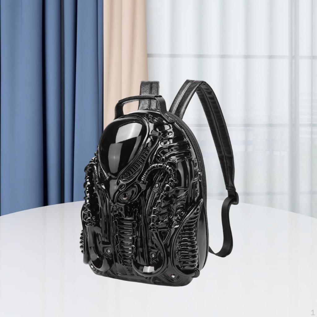 3D batoh Xenomorph Shape Organizer pro párty, cestování, randění, dojíždění