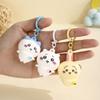 Kawaiijiyi PVC 3D Figure Keychain Cute Usagi Hachiware Ushachi Cartoon Pendant Bag Charm & Key Ring Perfect Gift