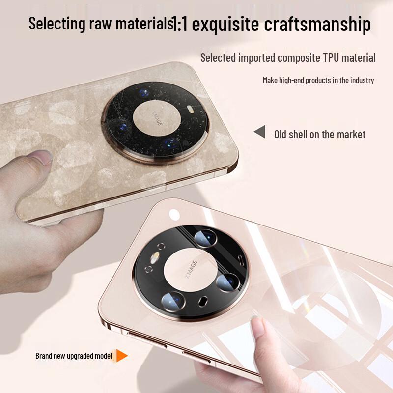 GURRS Electroplated Transparent Drop-Proof Phone Case for Huawei Mate 80 Series