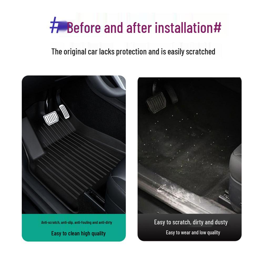 Tesla Model Y/3 Floor Mats & Model 3 Highland Trunk Mats - New Version