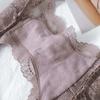 Sexy Female G-String Embroidered Intimates Mini Bow Underpants Thong for Women Lace Panties