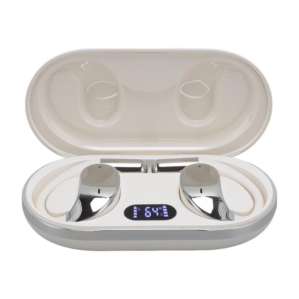 V5.4 Earphone Noise Cancelling Battery Life Comfortable Fit 8h Music Playback for Sport Running Driving Business