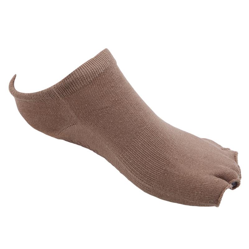 1 Pair Yoga Socks Five-Finger Socks Women's Non-slip Pilates Sports Socks Fitness Ballet Yoga Durable Half Toe Socks