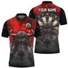 2025 Custom With Name Dart 3D All Over Printed Mens Polo Shirt Summer Short Sleeve Shirt Darts Street Casual POLO Shirts Tee