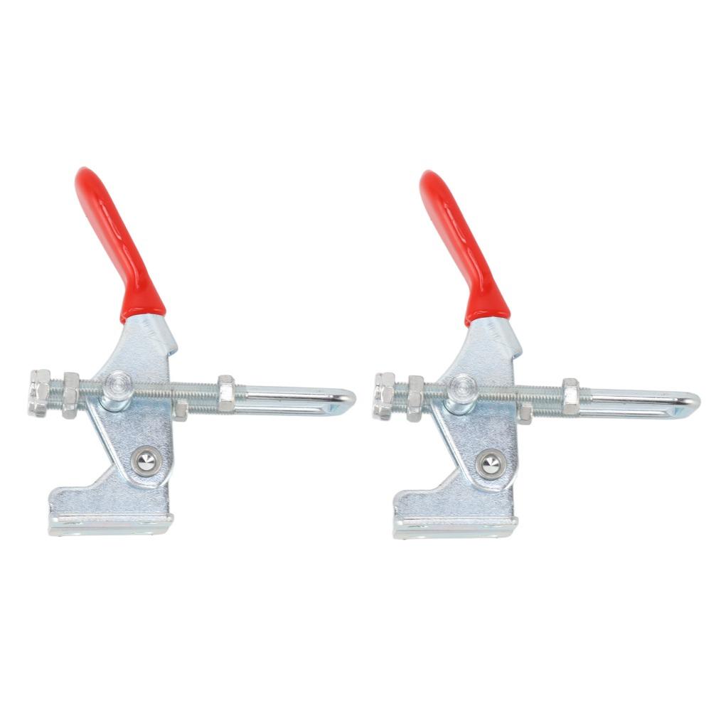 2pcs Stainless Steel Pull Latch Clamp Adjustable Toggle Clamp Latch Toggle Latch Clamp  Woodworking
