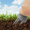 Soil Loosener Lawn Cultivator Manual Aerator Garden Soil Aerator Tool Durable Plastic Aerator for Weeding & Compost Turning