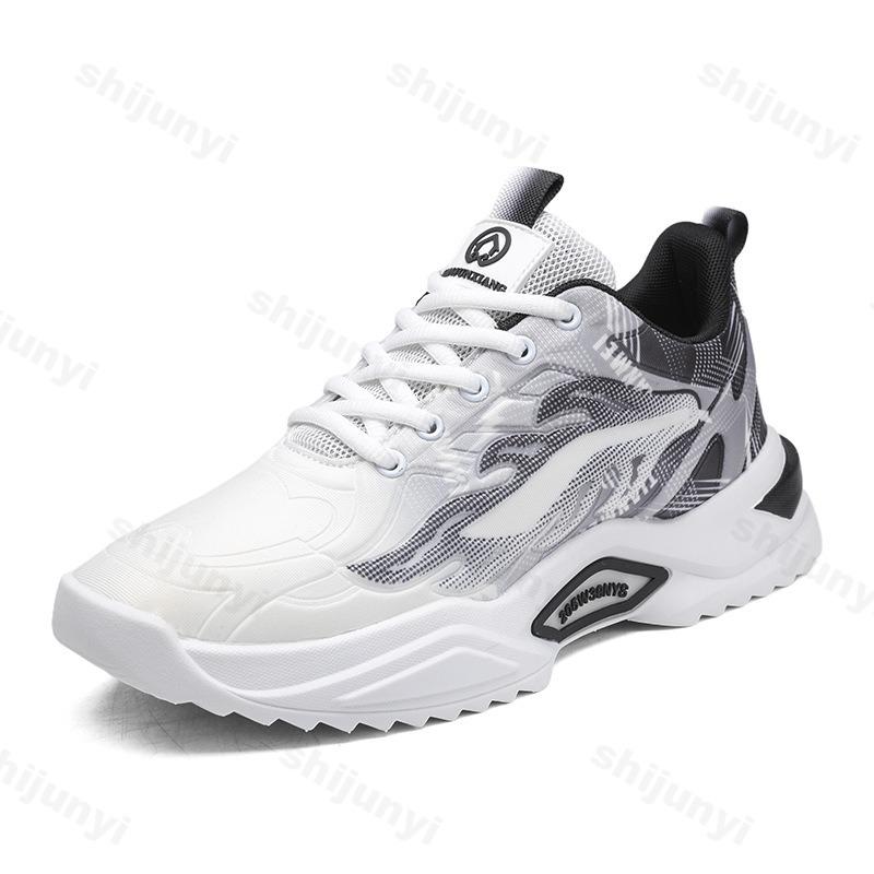 Fashion Men Casual Sports Shoes Autumn Comfortable Non Slip Outdoor Running Shoes Lace Up Breathable Men Sneakers Zapatillas De Hombre
