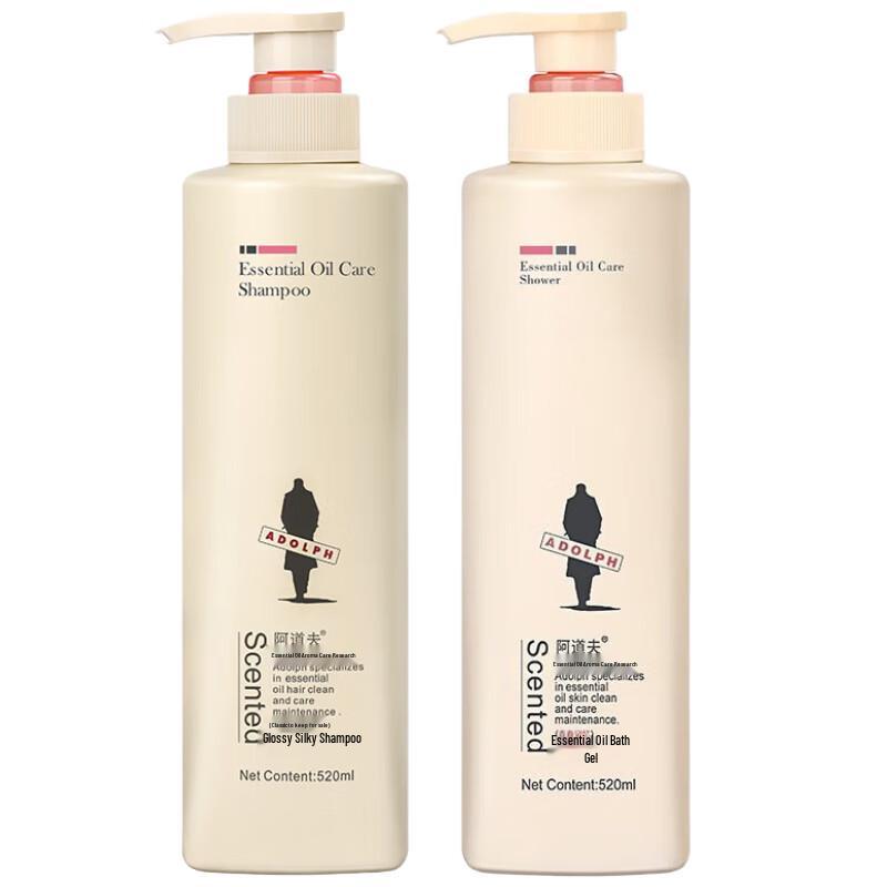 

ADOLPH Oil Control Shampoo & Youth Memory Shower Gel Set