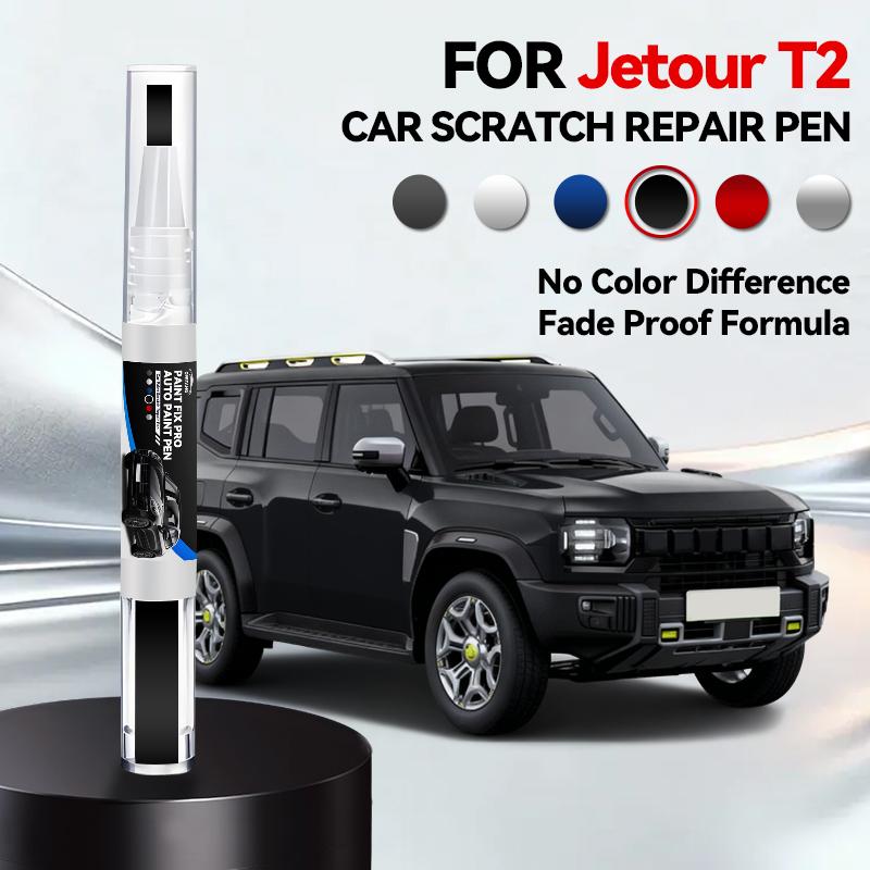 Purpose Vehicle For Chery Jetour T2 Traveller 2021-2025 T1X Paint Repair Pen Touch Up Scratch Remover DIY Auto Accessories Black