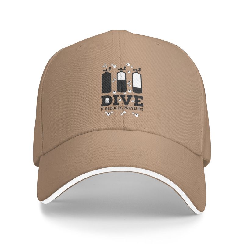 

Модна унісекс бейсболка для підводного плавання для дорослих Dive Diver Quote Adult Dad Hat для чоловіків, жінок, спорту Baseball Cap