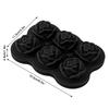 With Lid Rose Ice Cube Tray Easy Release Ice Making Accessory Silicone Ice Cube Mold  Home