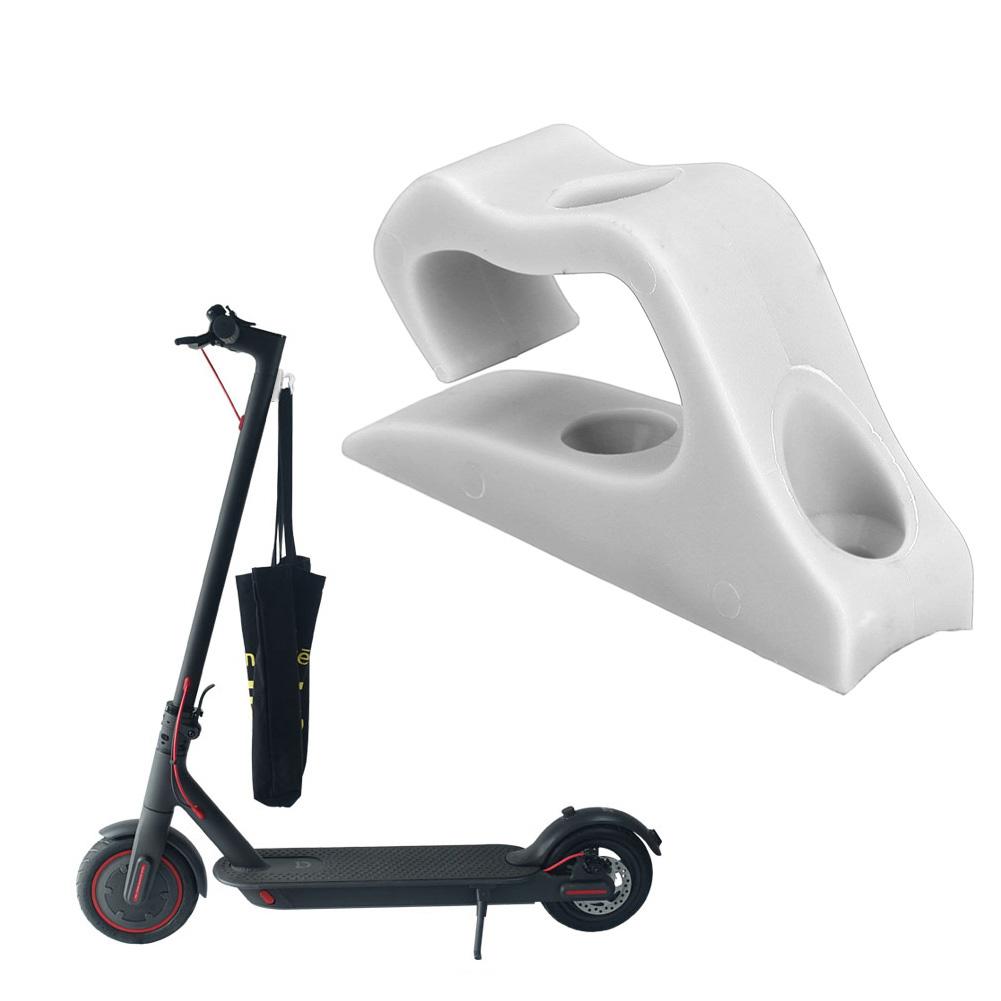 Convenient Nylon Front Bag Hanging Holder Hook Kit for Xiaomi M365 Pro Electric Scooter(White)