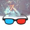 Stilvolle 3D-Brille für Kinder mit rot-blauen Gläsern, ABS-PVC-Rahmen, UV-Schutz