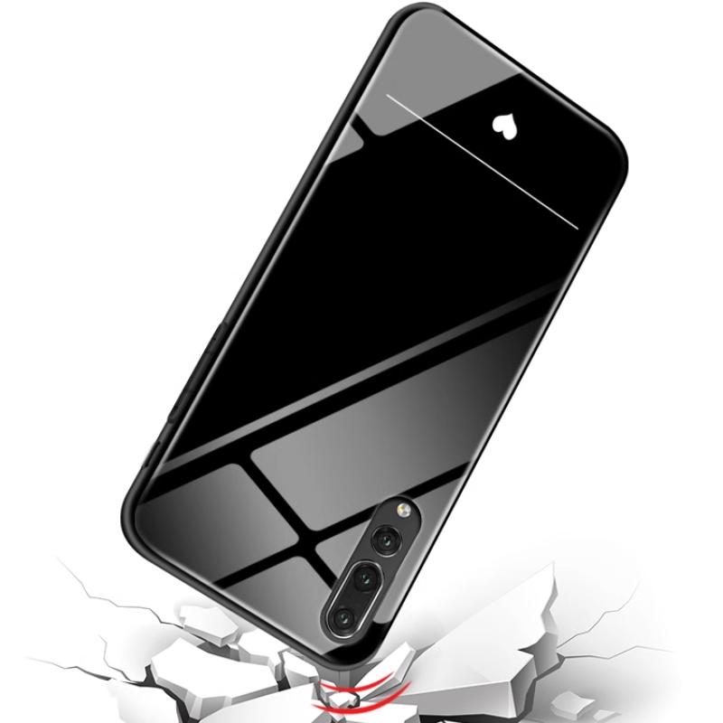 Simple Love Heart Tempered Glass Phone Case for POCO F7 Ultra F7 Pro X7 M6 Pro X6 F6 X5 F5 Shockproof Hard Back Cover Lanyard