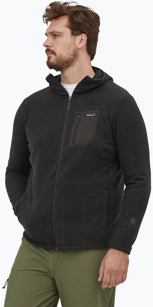 Куртка Patagonia Men's R1 Air Full-Zip Hoody черная