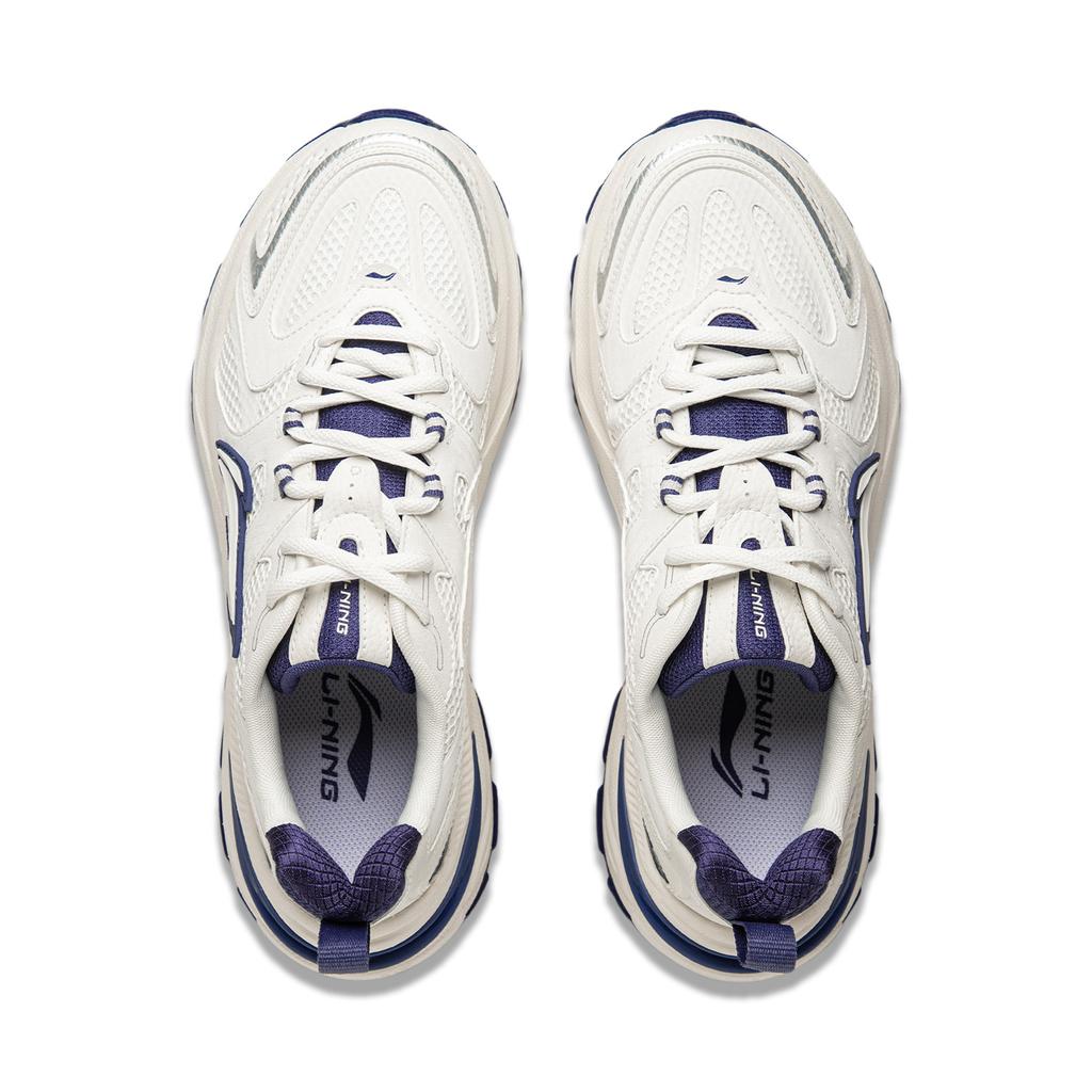LiNing Beichen 2K Retro Casual Sneakers Men's Low-Top Platform Non-Slip Wear-Resistant Dad Shoes AGCU323-1