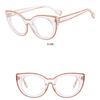 Women's flat glasses, anti blue light glasses, fashionable glasses frame