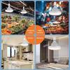Invisible Fan Blade Fan Light Multifunctional E27 Ceiling Fan Lamp Living Room Wind Speed Adjustable Smart Lighting Fixtures