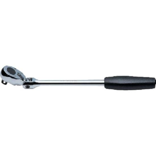 

Koken Swing Head Ratchet Handle Overall Length 2774J 1/4 (6.35mm) SQ. (Resin Grip), 161mm,