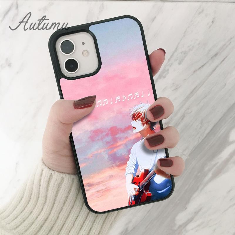 Dárek Anime Pouzdro na telefon pro iPhone 11 12 13 14 Pro Max mini X XR XS SE 2020 5 5s 6 6S 7 8 Plus Samsung Galaxy S21 S22 Kryt skořepina