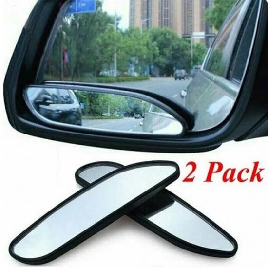 2x Car Blind Spot Mirrors 360° Wide Angle Convex Car Rear Side View Accessories
