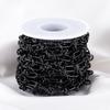 1M Stainless Steel Chunky Knot Chains DIY Hip Hop Chokers Men Necklaces Bracelets Findings Jewelry Making Accessories Supplies