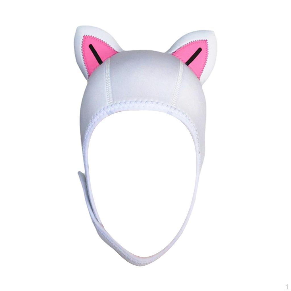 Diving Hood Thermal Surfing 3mm Neoprene with Air Vent Comfortable Cute Hat