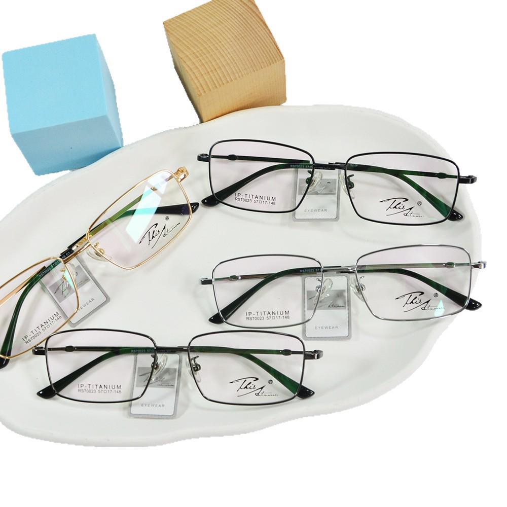Classic Men's Titanium Full & Half Frame Reading Glasses - Durable, Stable, and Stylish