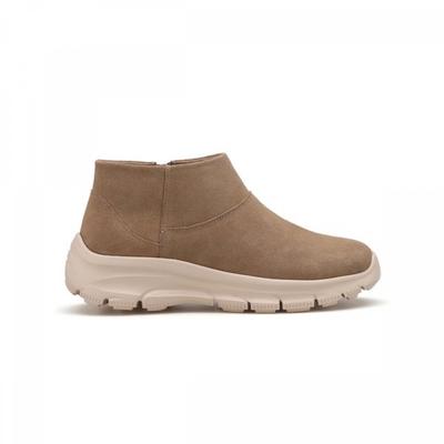 Damen S Komfort Täglich Knöchel stiefel Mit Fell Melani 01 8vgme14w8b Beige
