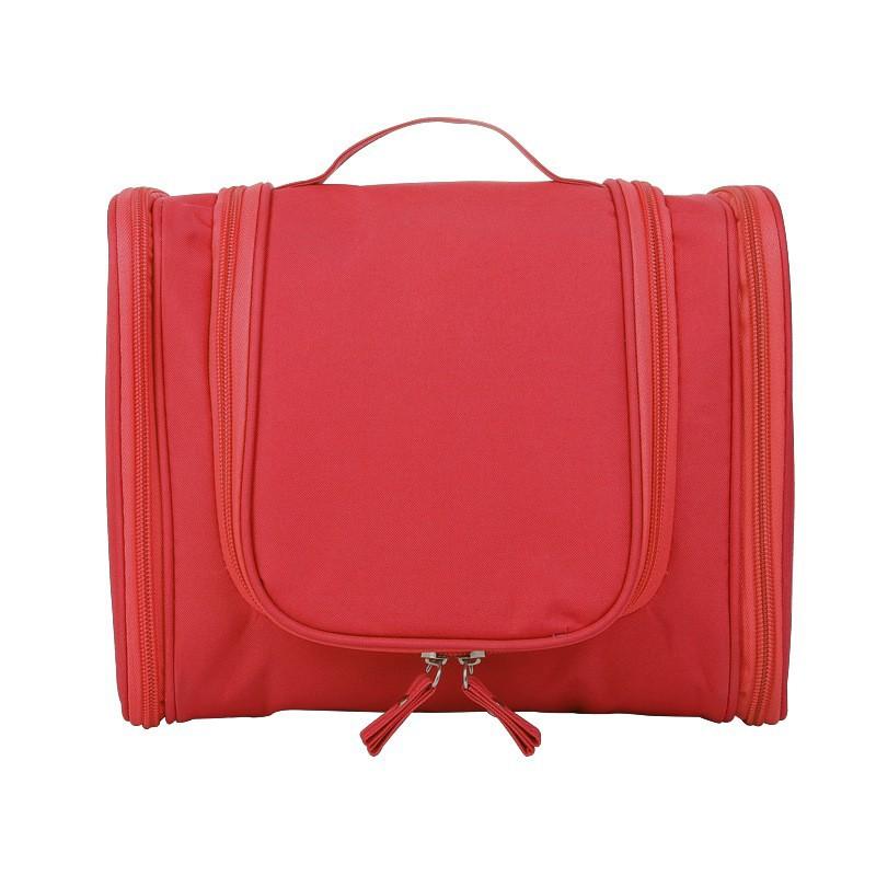 

Thickened large-capacity toiletry bag three-zipper travel and home makeup bag travel supplies storage bag
