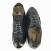 Made In Italy Vintage Goodyear Welt Full Brogue Decorative Nail Sole Wingtip Dress Shoes Size 27.0-27.5cm Black(USED)
