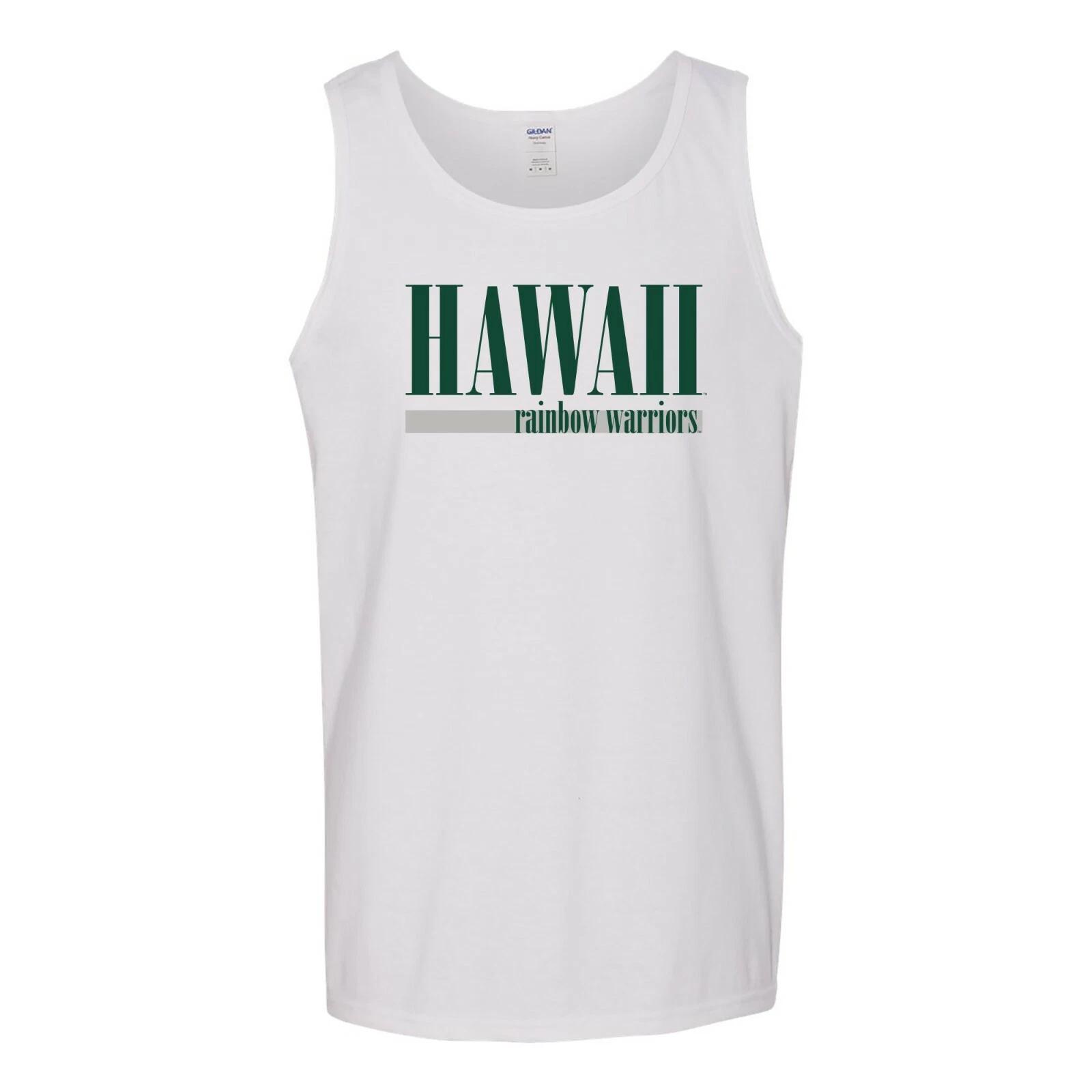 Hawaii Rainbow Warriors Boldline Tank Top - White L