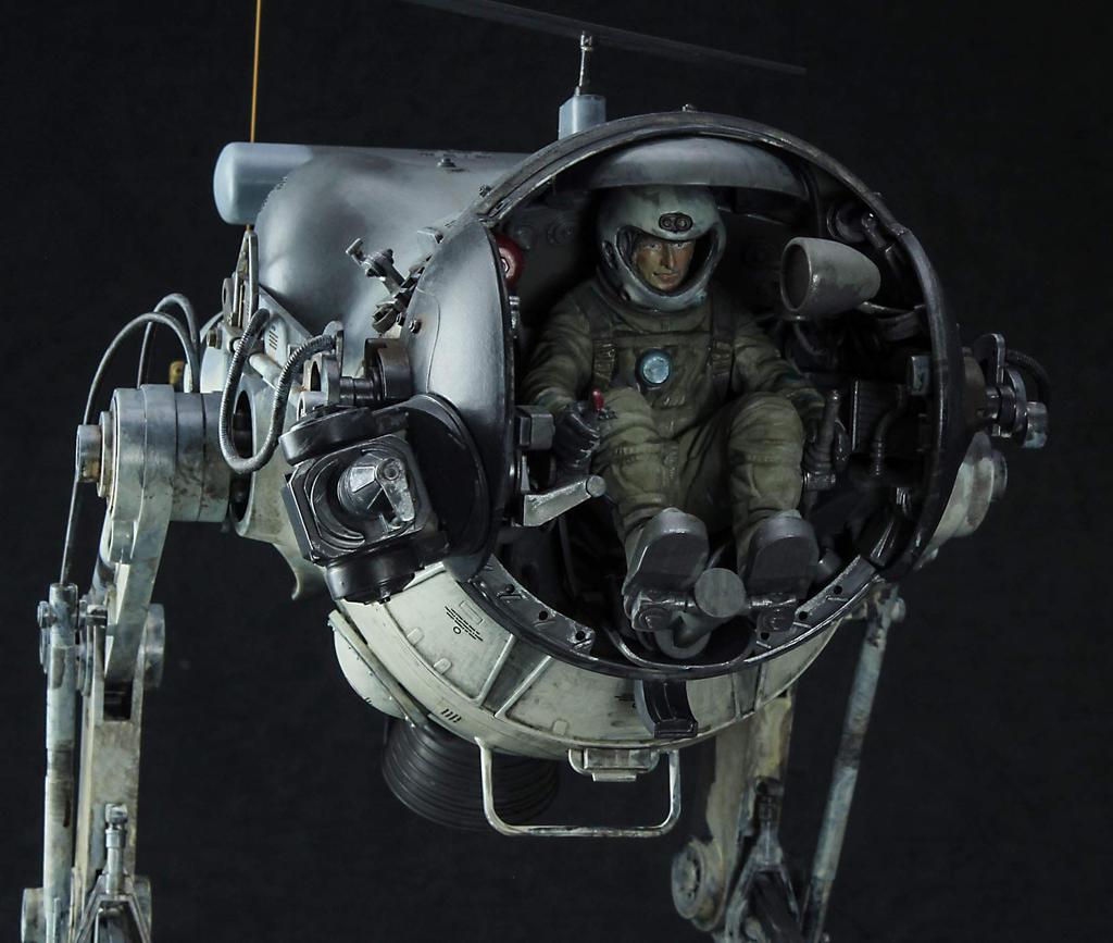 Hasegawa Maschinen Krieger Lunární taktický průzkumný letoun Velbloudí operace Dynamo Plastový model 64122 LUM-168 1/20