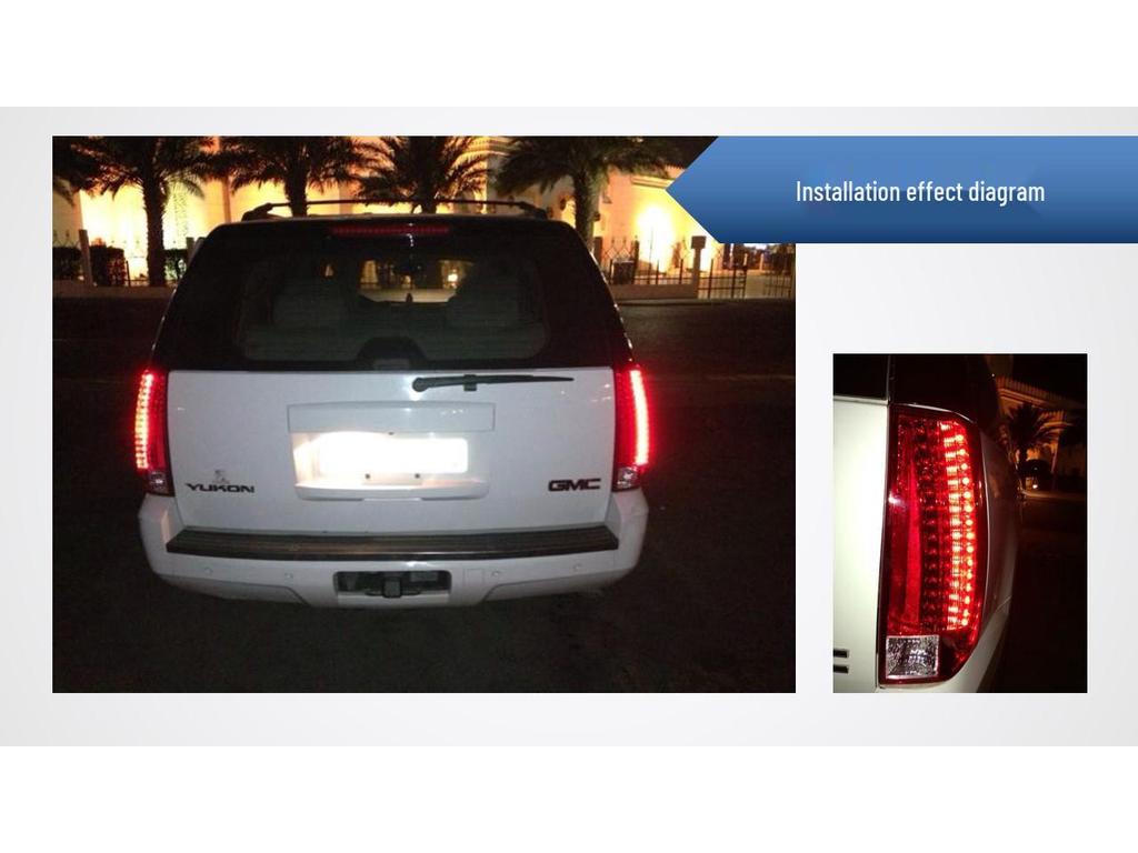 GMC Yukon, Chevrolet Tahoe, Suburban LED Taillight Assembly