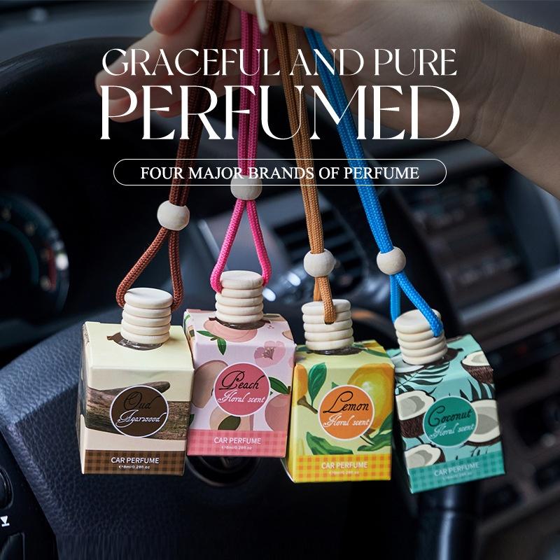 Car Air Freshener, Long Lasting Fragrance, Suitable for Car, Home, Office, Bathroom, Bedroom, Car Interior Aromatherapy