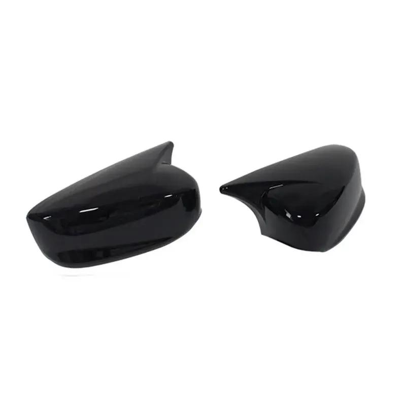 For US Honda Accord 2008 2009 2010 2011 2012 2013 Car Sticker Rearview Side Mirror Cover Wing Cap Exterior Door Case Trim Black