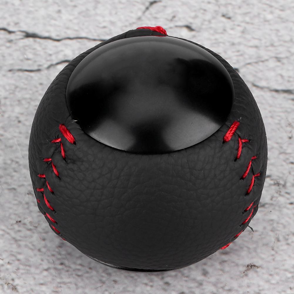 Pomello Leva Cambio Testa Pelle Leva Cambio M10 x 1.5 Adatto per HONDA CRZ Civic Type R FA5 FG2Nero 6