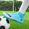 33-46 Men's High-top Football Shoes Are Laid-up Large-scale Children's Artificial Lawn AG Long Nail Football Boots Training Black Sneakers