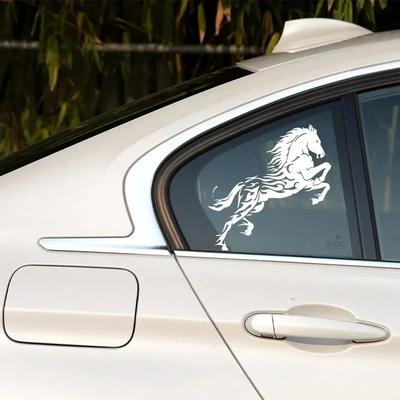 Handsome Horse Car Sticker Waterproof Vinyl Decal DIY Car Accessories Pegatinas Para Coche for Vehicle Styling
