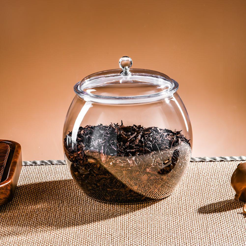 1.1/2.3/4/6L Flour Grains Candy & Cookie Plastic Jar Hard and Smooth Pot with Lids Clear Airtight Food Storage Canister For Home