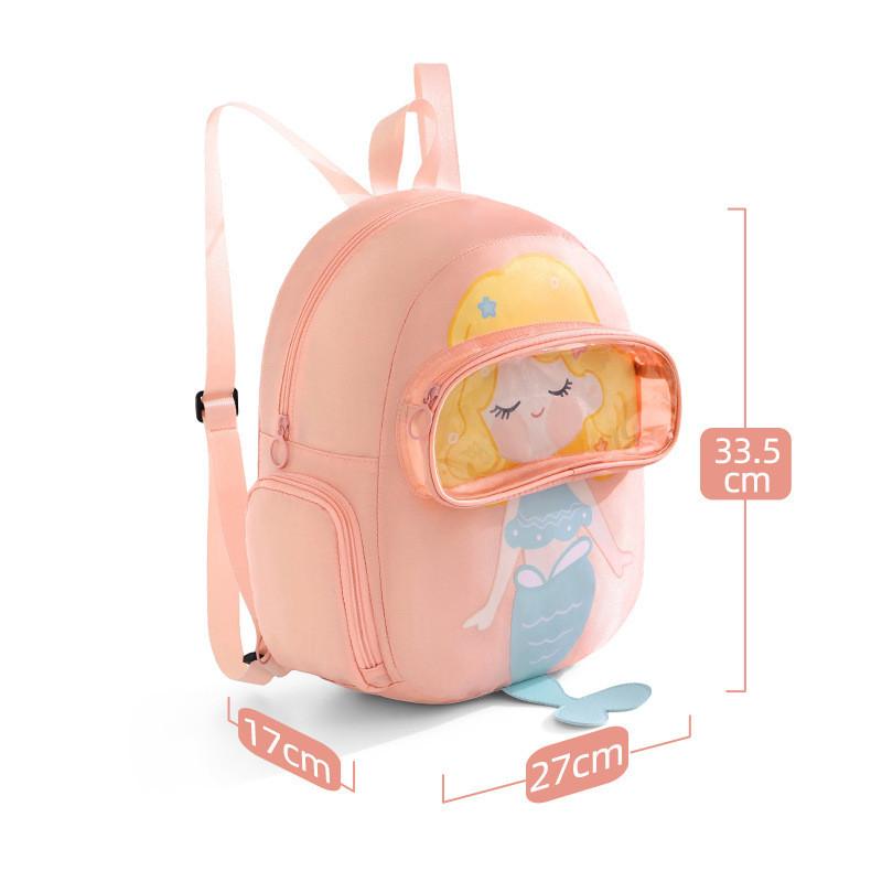 Kids Cartoon Waterproof Swimming Bag With Large Capacity For Beach Travel And Outdoor Use