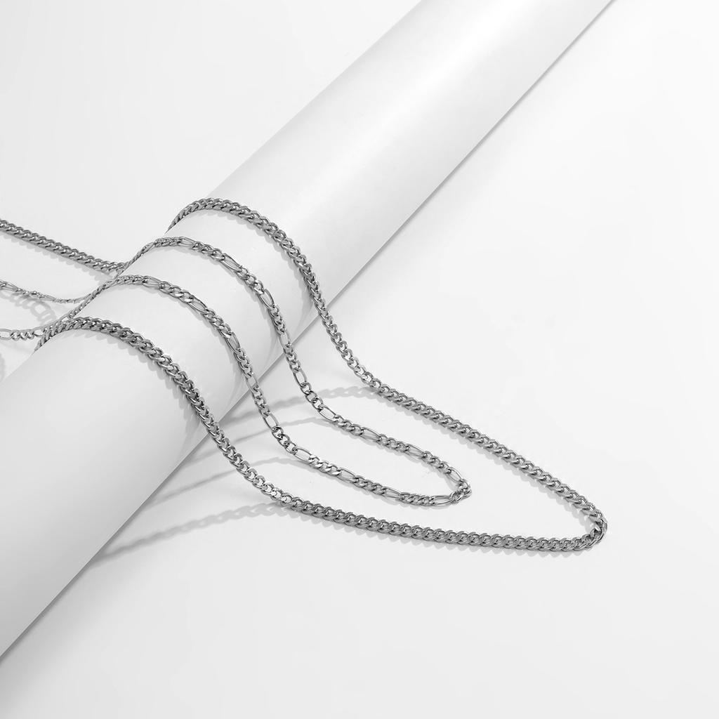 2025 Mann Einfach Doppellagig Metallkette Taillenkette Metall Bauchmuskeln Körperkette Schmuck Edelstahlkette Taille Punk