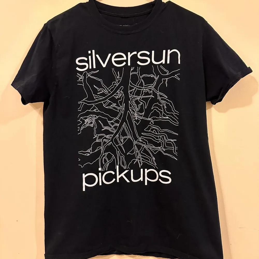 Unisex Short Sleeve Crew Neck Cotton T Shirt Silversun Pickups Band L